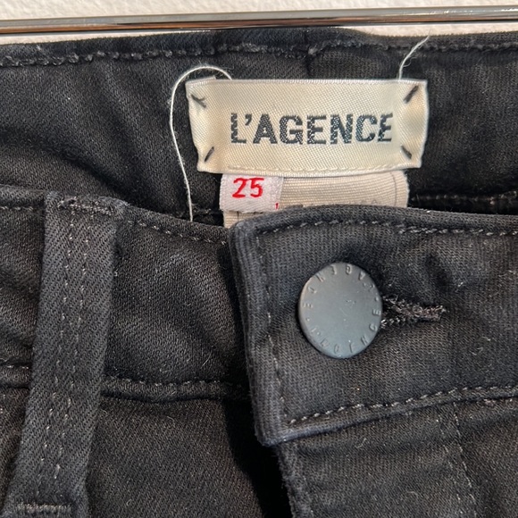 Lagence Margot high rise skinny noir denim black - Picture 9 of 11